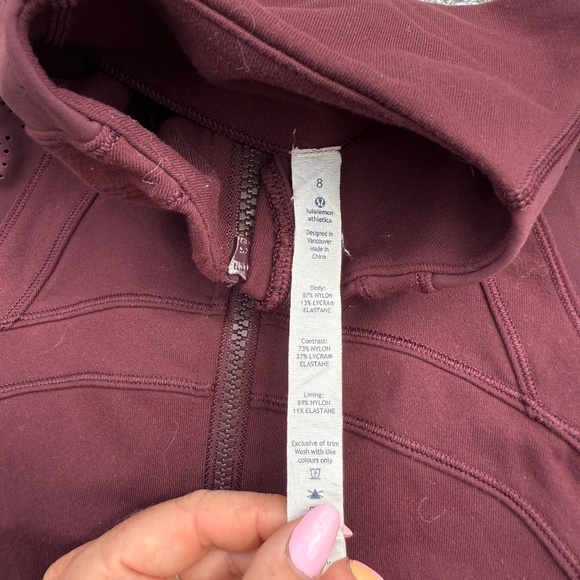 Burgundy lulu define jacket - Picture 2 of 3